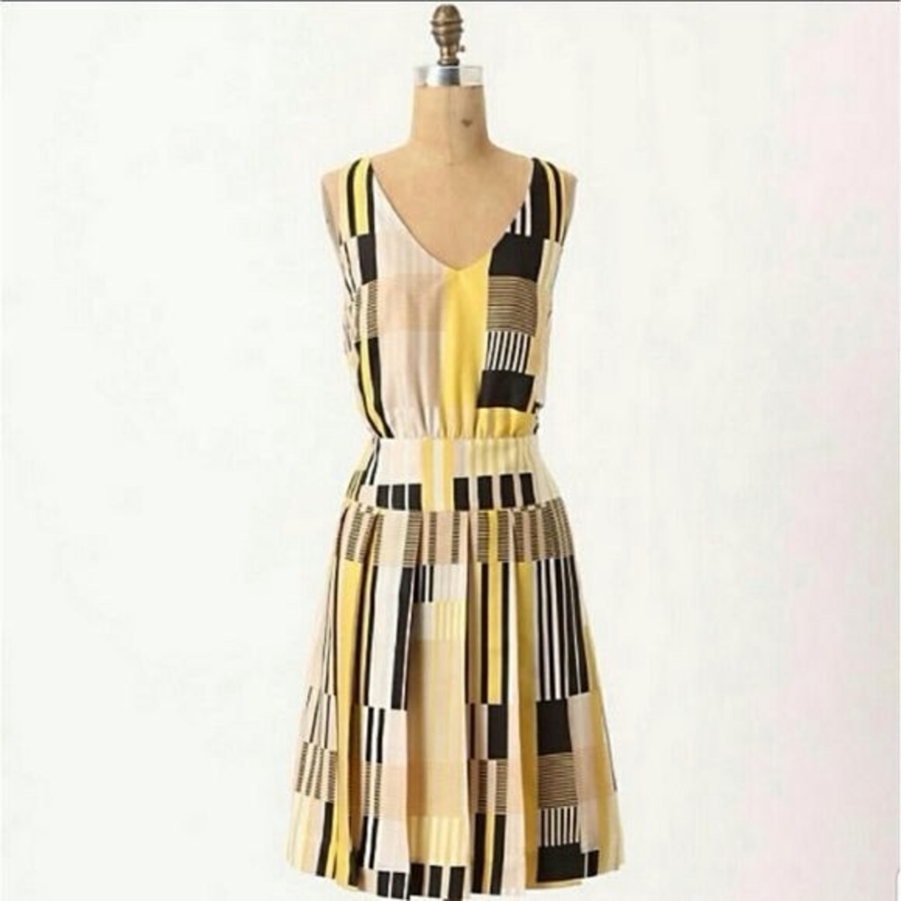 Anthropologie Maeve Otta Silk Dress